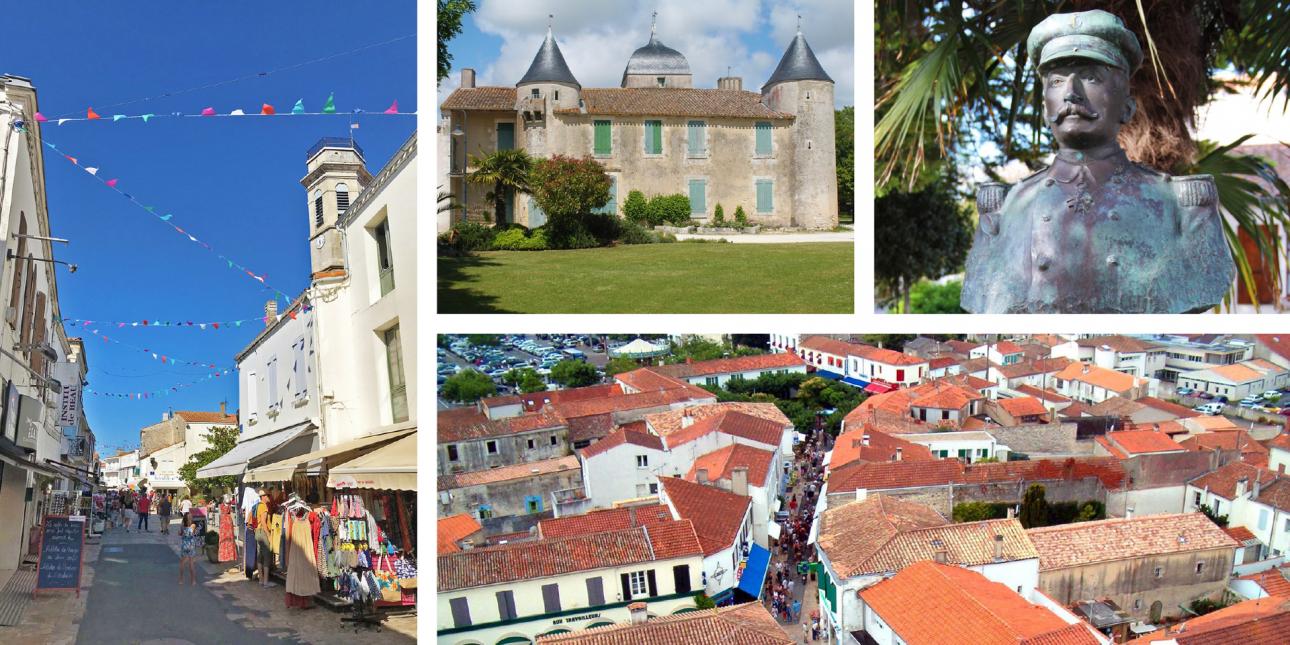 Centre-ville Saint Pierre Oleron, crédit : Ile d'Oléron Marennes tourisme