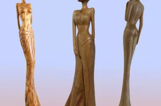 Exposition de sculpture sur Bois "La Femme debout en Poésie"