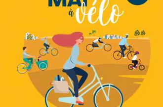 Affiche mai à vélo 2025