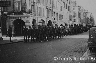 44ème division d'infanterie autrichienne, rue Chaudier, 1940, La Rochelle