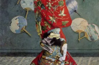 Madame Monet en costume japonais, 1876