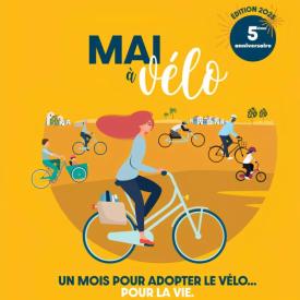 Affiche mai à vélo 2025