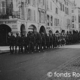 44ème division d'infanterie autrichienne, rue Chaudier, 1940, La Rochelle