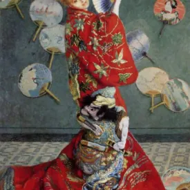 Madame Monet en costume japonais, 1876