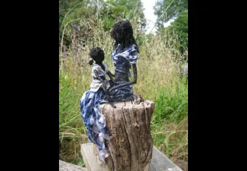 Atelier Mamamio - sculpture en tissu durci_Le Château-d'Oléron