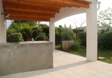 Terrasse et cuisine d’été