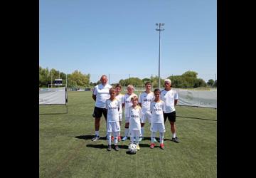 Stage de football de la Fundación Real Madrid Clinics