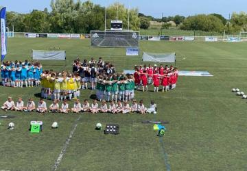 Stage de football de la Fundación Real Madrid Clinics